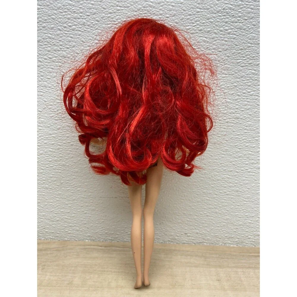 Little Mermaid Ariel Doll Disney Store  Nude Jointed Arms 11 in Tall